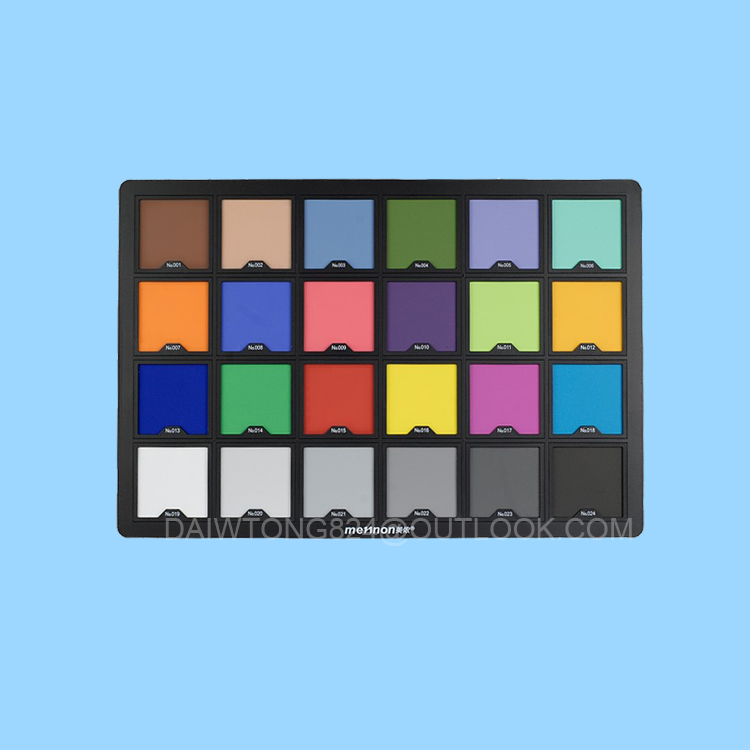 vfx hdri Color Checker Chart Customized Stainless Steel Sculpture Color Chart Vfx