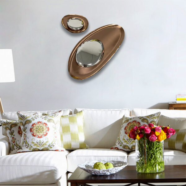 Metal wall decoration