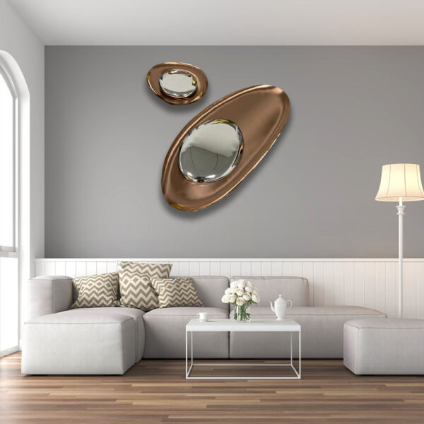 Metal wall decoration