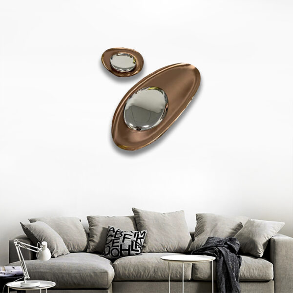 Metal wall decoration
