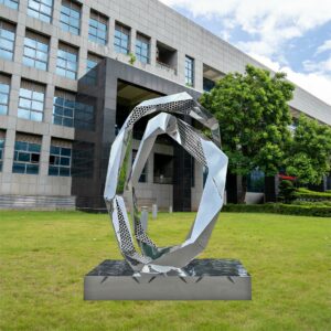 Stainless steel sculpture art