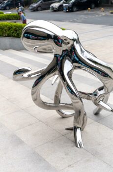 Stainless steel sculpture design