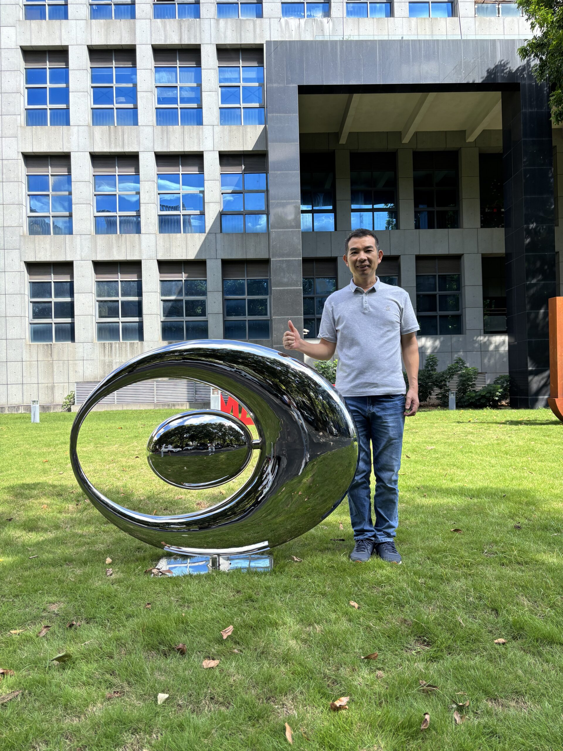 Modern Public Art Sculpture for Commercial Spaces