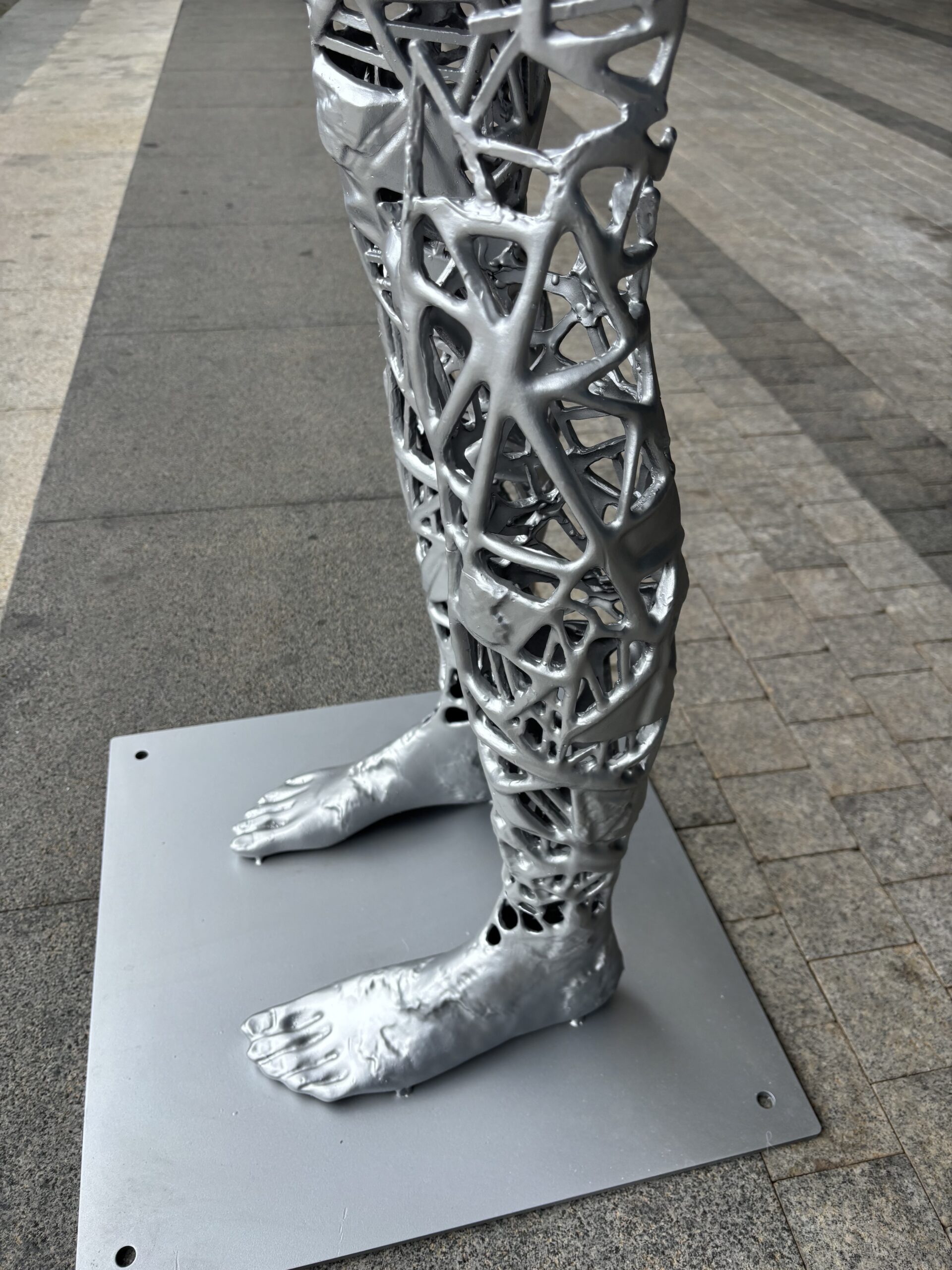 Modern Abstract Human Sculpture